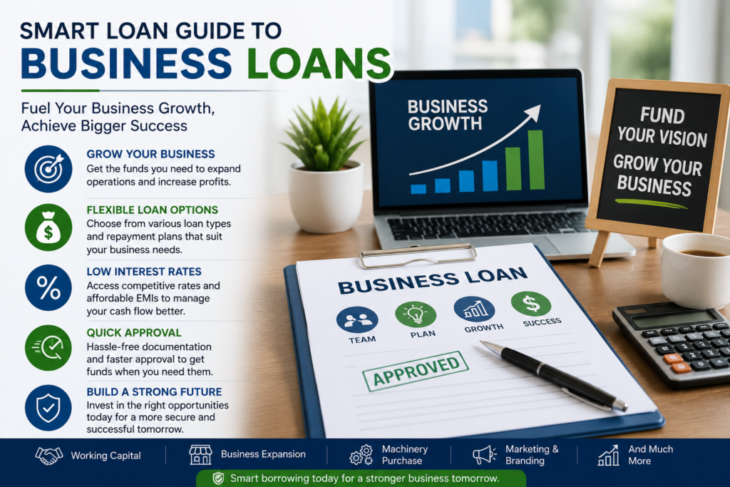 Smart Loan Guide to business loans and business growth strategies